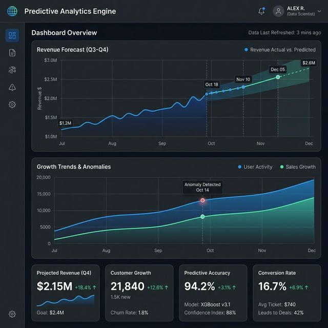 Predictive Analytics Dashboard