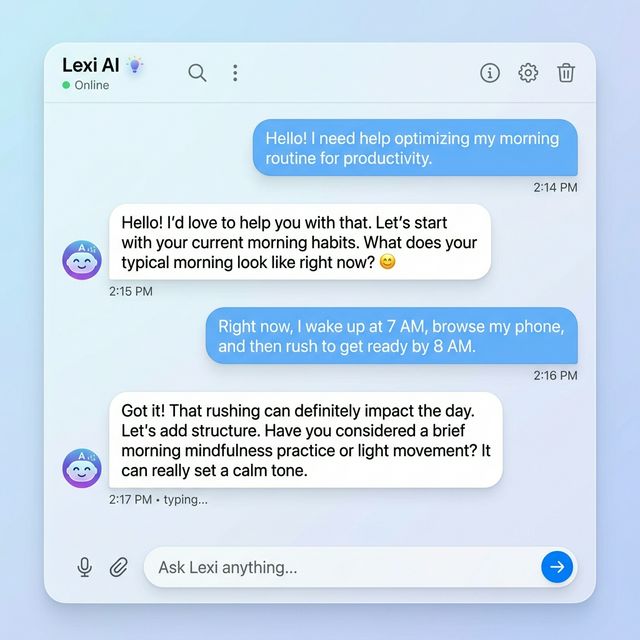 AI Chatbot Interface