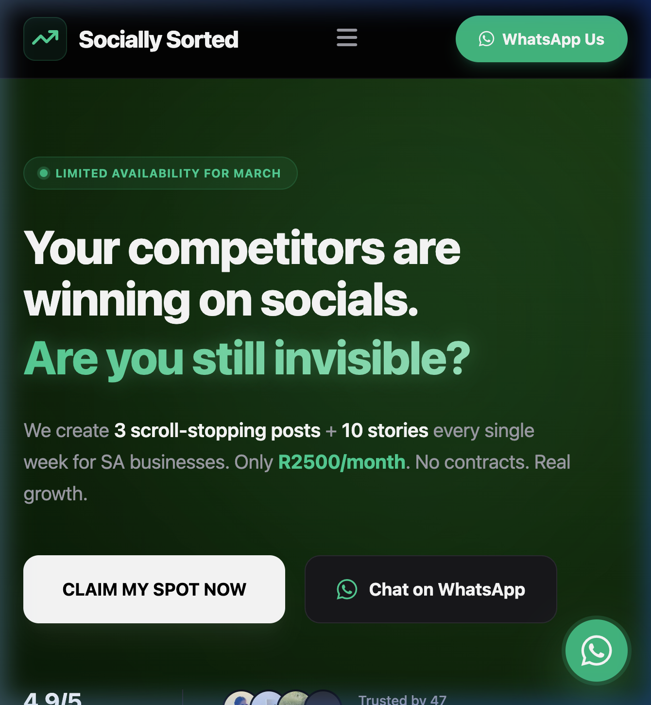 Socially Sorted Website